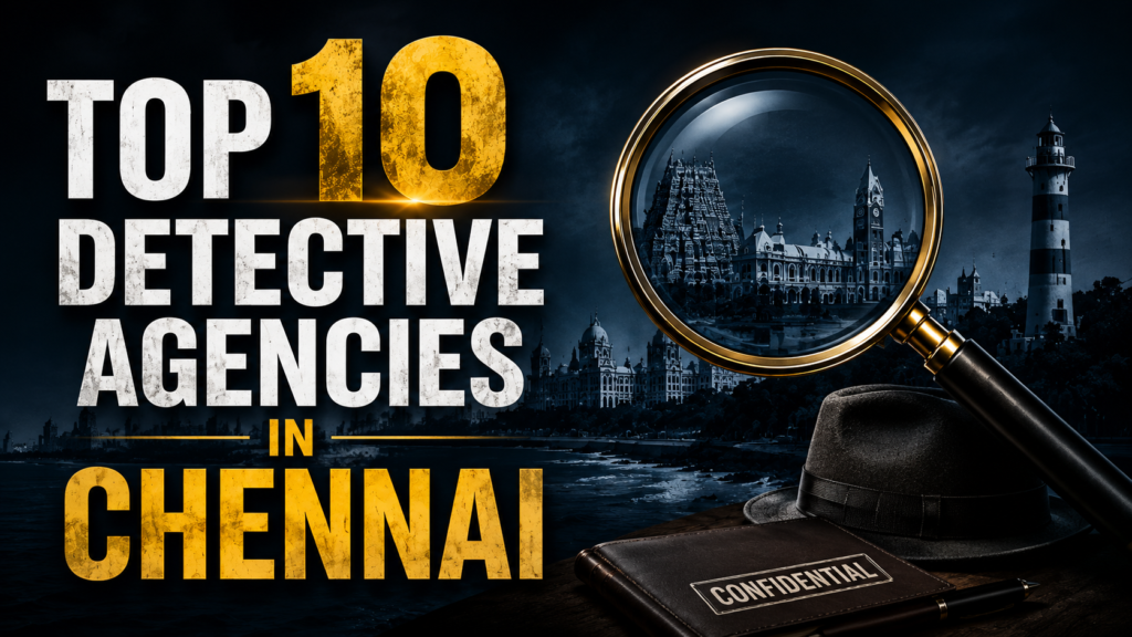 Top 10 Detective Agencies in Chennai